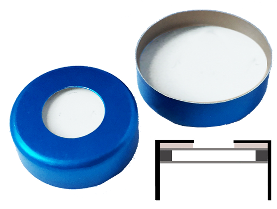 ZeroSept Air Aluminium Bördelkappe + magnetischen Ring