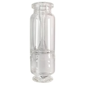vial bottle clear glass with ND20 flared rim