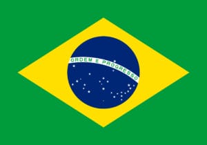 exklusiver distributor in brasilien Flagge Brasilien